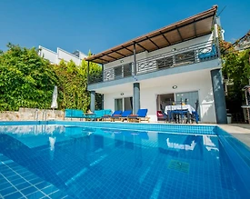 Kaş İslamlar'da Kalabalık Ailelere Uygun, Özel Havuzlu, Manzaralı Villa - 2