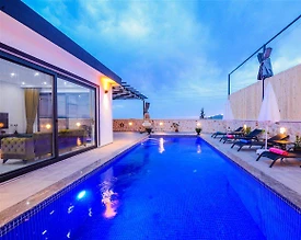 Kaş Bezirgan'da Eşsiz Doğada, Özel Havuzlu, Lüks Mimarili Villa - 2