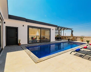 Kaş Bezirgan'da Eşsiz Doğada, Özel Havuzlu, Lüks Mimarili Villa - 3