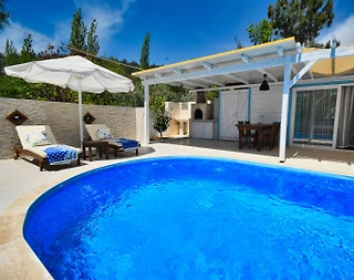 Kaş İslamlar'da Balayı Çiftlerine Uygun, Özel Havuzlu, Ahşap Villa - 2