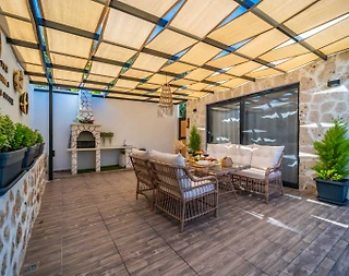 Kaş İslamlar'da Orman Manzaralı, Özel Havuzlu, 4 Kişilik Villa - 5