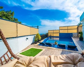 Kaş İslamlar'da Orman Manzaralı, Özel Havuzlu, 4 Kişilik Villa - 3