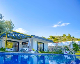 Kaş İslamlar'da Gözden Uzak Konumda, Özel Havuzlu, 5 Kişilik Villa - 2