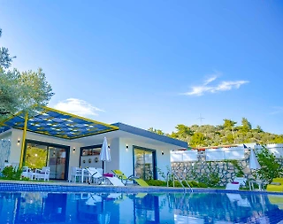 Kaş İslamlar'da Gözden Uzak Konumda, Özel Havuzlu, 5 Kişilik Villa - 2