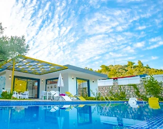Kaş İslamlar'da Gözden Uzak Konumda, Özel Havuzlu, 5 Kişilik Villa - 4