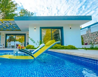 Kaş İslamlar'da Gözden Uzak Konumda, Özel Havuzlu, 5 Kişilik Villa - 5