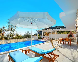 Kaş İslamlar'da Enfes Doğada, Özel Havuzlu, Balayı Villası - 4