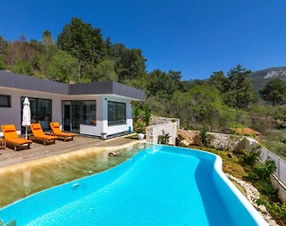 Kaş İslamlar'da Sakin Konumda, Özel Havuzlu, Ferah Villa - 1