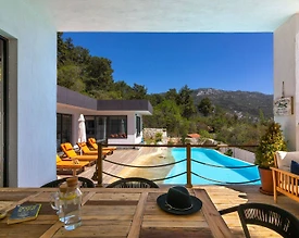 Kaş İslamlar'da Sakin Konumda, Özel Havuzlu, Ferah Villa - 3