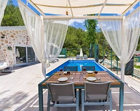 Kaş İslamlar'da Çekirdek Ailelere Uygun, Özel Havuzlu, 4 Kişilik Villa - 3