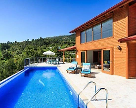 Kaş İslamlar'da Göz Alıcı Doğada, Özel Havuzlu, Modern Villa - 2