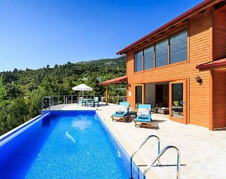 Kaş İslamlar'da Göz Alıcı Doğada, Özel Havuzlu, Modern Villa - 2