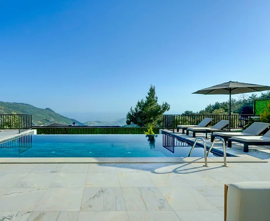 Kaş İslamlar'da Doğayla Baş Başa, Özel Havuzlu, Lüks Villa - 1