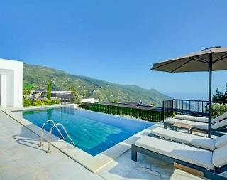 Kaş İslamlar'da Doğayla Baş Başa, Özel Havuzlu, Lüks Villa - 4
