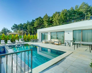 Kaş İslamlar'da Doğayla Baş Başa, Özel Havuzlu, Lüks Villa - 3