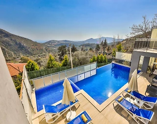 Kaş İslamlar'da Çekirdek Ailelere Uygun, Özel Havuzlu, 2+1 Villa - 4