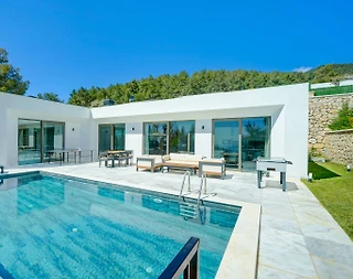 Kaş İslamlar'da Doğa İçerisinde, Çift Jakuzili, Lüks Villa - 1