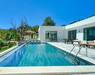 Kaş İslamlar'da Doğa İçerisinde, Çift Jakuzili, Lüks Villa - 4