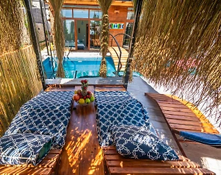 Kaş İslamlar'da Deniz Manzaralı, Havuzlu, Lüks Tatil Villası - 5