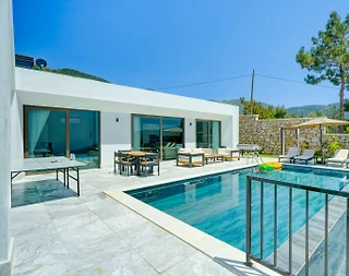 Kaş İslamlar'da Doğa İçerisinde, Çift Jakuzili, Huzurlu Villa - 3