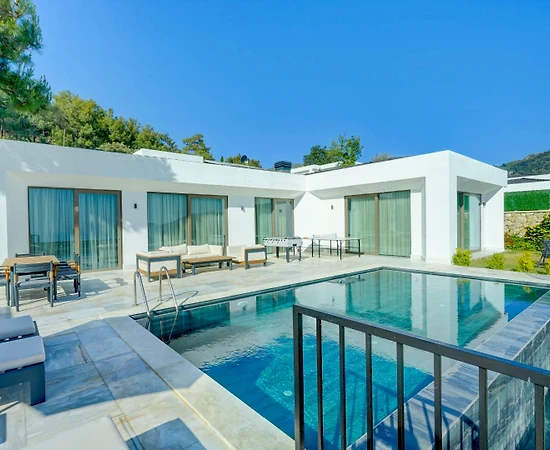 Kaş İslamlar'da Doğa İçerisinde, Özel Havuzlu, Çift Jakuzili Villa - 1