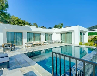 Kaş İslamlar'da Doğa İçerisinde, Özel Havuzlu, Çift Jakuzili Villa - 1