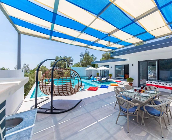 Kaş İslamlar'da Doğa İçerisinde, Özel Havuzlu, Jakuzili Villa - 1