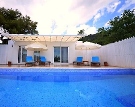 Kaş İslamlar'da Doğa İçerisinde, Özel Havuzlu, Jakuzili, Kiralık Villa - 3