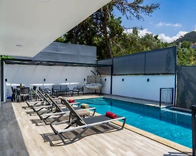 Kaş İslamlar'da Huzur Dolu Doğada, Özel Havuzlu, Modern Villa - 2