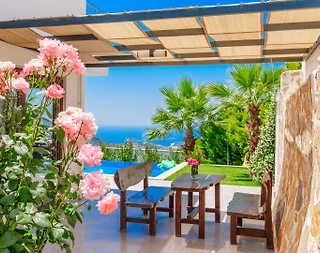 Kaş İslamlar'da Göz Alıcı Manzaraya Sahip, Özel Havuzlu, Kiralık Villa - 4