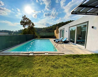 Kaş İslamlar'da Gözlerden Uzak, Özel Havuzlu, Balayı Villası - 5