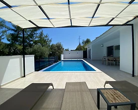 Kaş İslamlar'da Muhteşem Doğa Manzaralı, Özel Havuzlu, Lüks Villa - 3