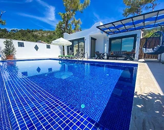 Kaş İslamlarda Doğa İle İç İçe, Özel Havuzlu, Balayı Villası - 1