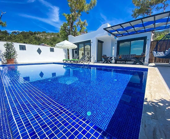 Kaş İslamlarda Doğa İle İç İçe, Özel Havuzlu, Balayı Villası - 1