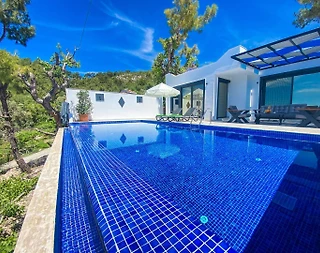 Kaş İslamlarda Doğa İle İç İçe, Özel Havuzlu, Balayı Villası - 3