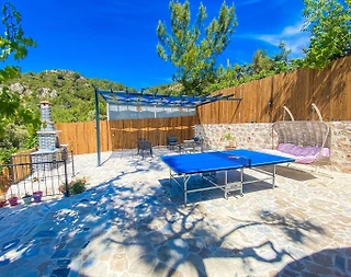 Kaş İslamlarda Doğa İle İç İçe, Özel Havuzlu, Balayı Villası - 5