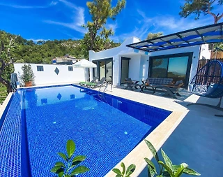 Kaş İslamlarda Doğa İle İç İçe, Özel Havuzlu, Balayı Villası - 2