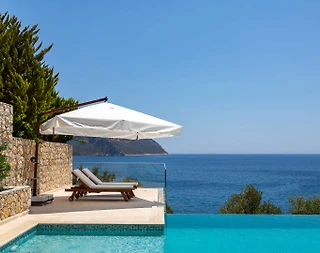 Kalkan Kalamar'da Denize Sıfır, Özel Havuzlu, Lüks Tasarımlı Villa - 3