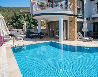 Kaş Kalkan'da Enfes Deniz Manzaralı, Özel Havuzlu, Estetik Villa - 5