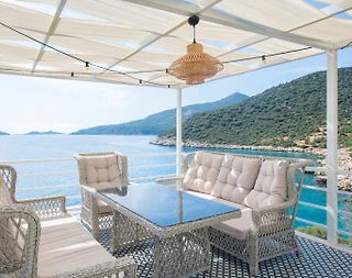 Kaş Kalkan'da Denize Sıfır, Özel Havuzlu, Bahçeli Kiralık Villa - 5