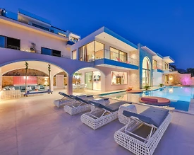 Kalkan Kalamar'da Geniş Ailelere Uygun, Özel Havuzlu, Manzaralı Villa - 3