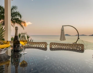 Kaş Kalkan'da Görkemli Deniz Manzaralı, Özel Plajlı, Şık Villa - 4