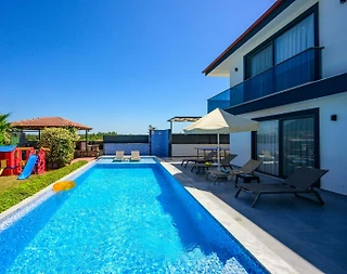 Kalkan Kınık'ta Yemyeşil Doğa İçerisinde, Özel Havuzlu, Kiralık Villa - 3