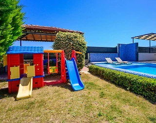 Kalkan Kınık'ta Yemyeşil Doğa İçerisinde, Özel Havuzlu, Kiralık Villa - 5