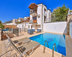 Kalkan Kışla'da Benzersiz Deniz Manzaralı, Özel Havuzlu, 2+1 Villa - 2