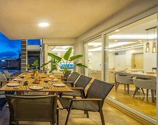 Kaş Kalkan'da Eşsiz Deniz Manzaralı, Özel Havuzlu, Merkezi Villa - 4