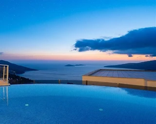 Kaş Kalkan'da Eşsiz Deniz Manzaralı, Özel Havuzlu, Merkezi Villa - 1