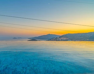 Kaş Kalkan'da Görkemli Deniz Manzaralı, Özel Havuzlu, 6+1 Villa - 5