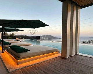 Kaş Bezirgan'da Deniz Manzaralı, Jakuzili, Saunalı, 9 Kişilik Villa - 4