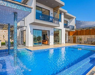 Kaş Bezirgan'da Huzurlu Doğada, Özel Havuzlu, Lüks Villa - 2